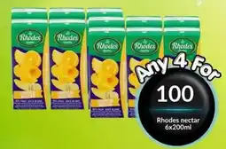 Super Save Rhodes nectar offer