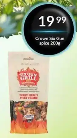 Super Save Crown Six Gun spice offer