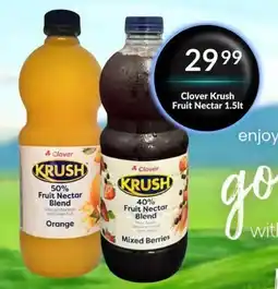 Super Save Clover Krush Fruit Nectar offer