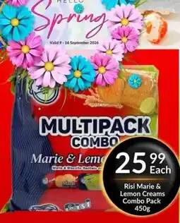 Super Save Risi Marie & Lemon Creams Combo Pack offer