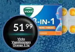 Super Save Vicks Vapolozenges Orange offer