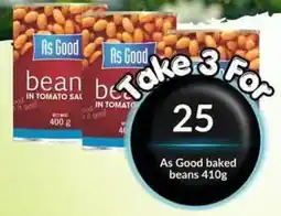 Super Save As Good baked beans offer