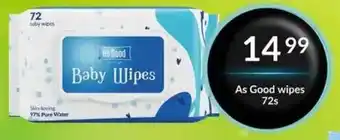 Super Save As Good Baby Wipes offer
