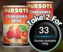 Super Save Dürsots Chakalaka Mild offer