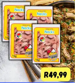 Die Visfabriek Frozen Chicken Necks Supreme Chicken offer
