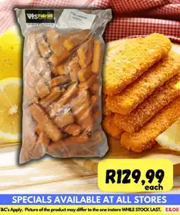 Die Visfabriek VOS Fabriek Fish Fingers offer