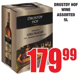Boxer Liquors DROSTDY HOF WINE ASSORTED offer