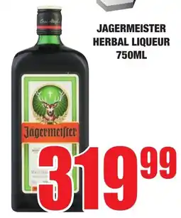 Boxer Liquors Jägermeister Herbal Liqueur offer