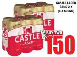 Boxer Liquors Castle Lager offer