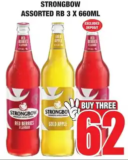 Boxer Liquors Strongbow Assorted offer