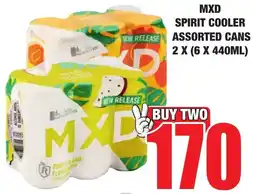 Boxer Liquors MXD SPIRIT COOLER ASSORTED offer