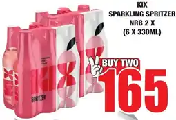 Boxer Liquors KIX Sparkling Spritzer offer