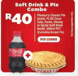 OK Express Soft Drink & Pie Combo offer