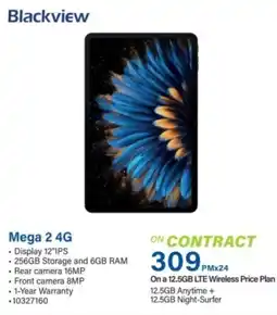 Incredible Connection Blackview Mega 2 4G offer