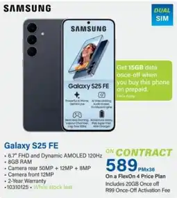 Incredible Connection Samsung Galaxy S25 FE offer