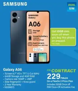 Incredible Connection SAMSUNG Galaxy A06 offer