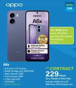 Incredible Connection OPPO A6x offer
