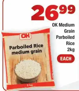 OK Express OK Parboiled Rice medium grain offer