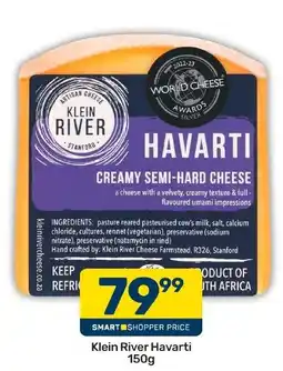 Pick n Pay Liquor Klein River Havarti offer