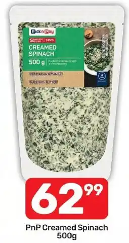 Pick n Pay Liquor PnP Creamed Spinach offer