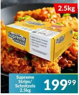Super Save Supreme Chicken Strips/Schnitzels offer