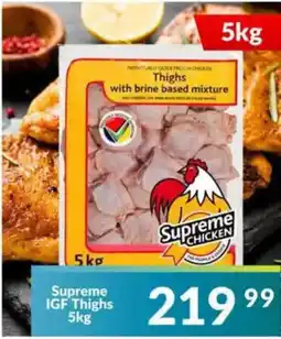 Super Save Supreme IGF Thighs offer