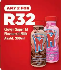 OK Express Clover Super M Flavoured Milk offer