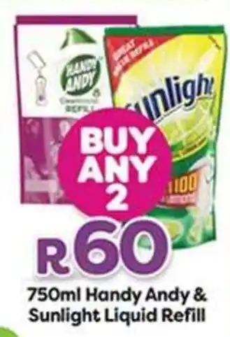 Handy Andy & Sunlight Liquid Refill