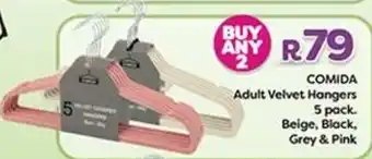 COMIDA Adult Velvet Hangers