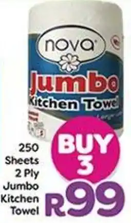 Mambo's Plastics Warehouse nova Jumbo Kitchen Towel offer