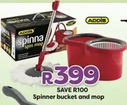 Mambo's Plastics Warehouse ADDIS spinna spin mop offer