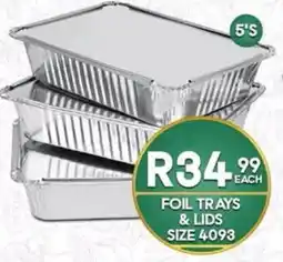 Take 'n Pay Foil Trays & Lids offer