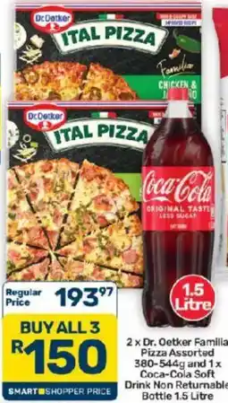 Pick n Pay Dr. Oetker ITAL PIZZA Assorted offer