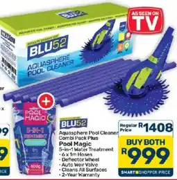 Pick n Pay BLU52 Aquasphere Pool Cleaner Combi Pack Plus Pool Magic offer