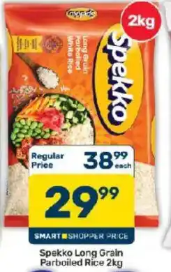 Pick n Pay Spekko Long Grain Parboiled Rice offer