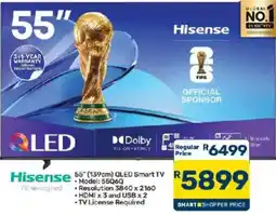 Pick n Pay Hisense 55" QLED Smart TV offer