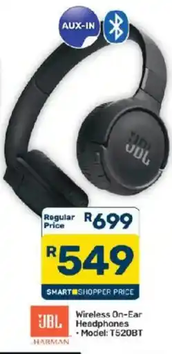 Pick n Pay JBL Wireless On-Ear Headphones offer