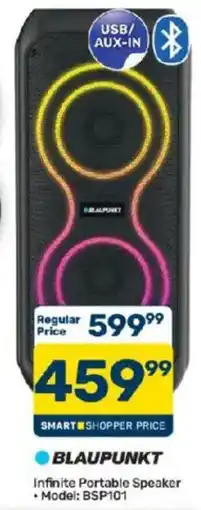 Pick n Pay BLAUPUNKT Infinite Portable Speaker offer