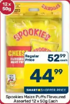 Pick n Pay Spookies Maize Puffs Flavoured Assorted offer