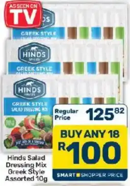 Pick n Pay Hinds Salad Dressing Mix Greek Style Assorted offer