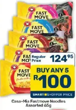 Pick n Pay Casa-Mia Fastmove Noodles Assorted offer