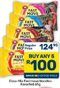 Pick n Pay Casa-Mia Fastmove Noodles Assorted offer