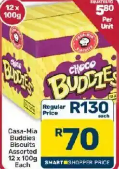 Pick n Pay Casa-Mia Buddies Biscuits Assorted offer