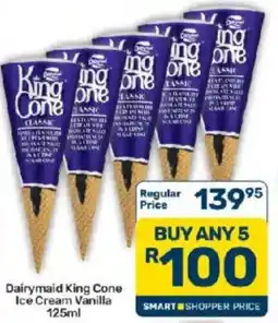 Pick n Pay Dairymaid King Cone Ice Cream Vanilla offer