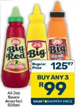 Pick n Pay All Joy Sauce Assorted offer