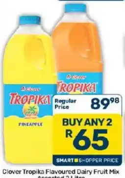 Pick n Pay Clover Tropika Flavoured Dairy Fruit Mix offer