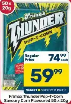 Pick n Pay Frimax Thunder Pop-T-Corn offer