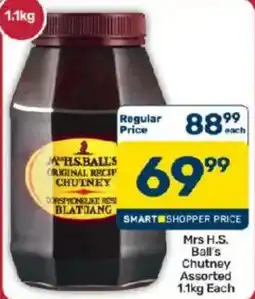 Pick n Pay Mrs H.S. Ball's Chutney Assorted offer
