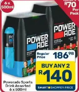 Pick n Pay Powerade Sports Drink Assorted offer