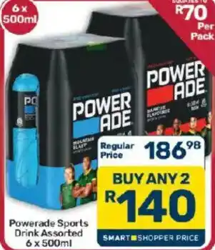 Pick n Pay Powerade Sports Drink Assorted offer